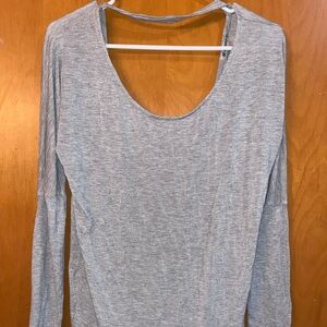 Forever 21 Heather Gray Long Sleeve